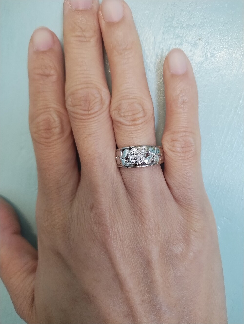 14kt diamond ring